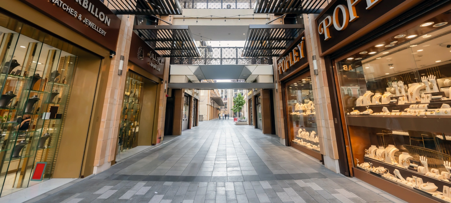 Dubai gold souk street